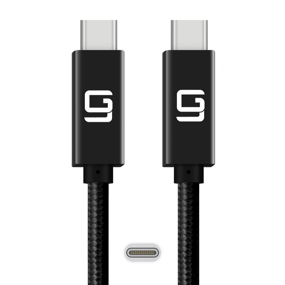USB-C to Cable (10Gbps) Nylon Braided, Fast Charging, Dual 4K, | GodSpin